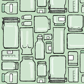 collection vessels green