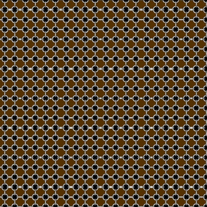 5/8"grommets on dark brown