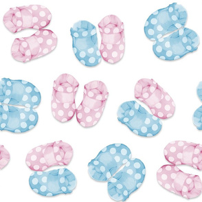 Baby Booties pink blue