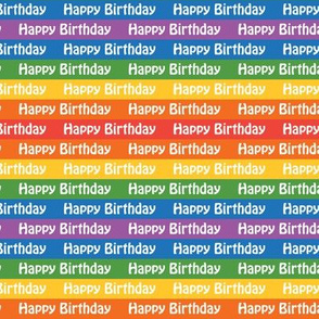 Rainbow Birthday
