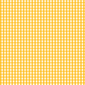 gingham pumpkin orange