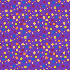Confetti on Purple
