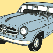 1950's Borgward station wagon from Germany