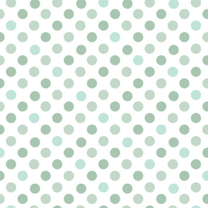 Polka Dot Charm greens