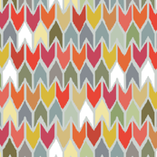 beach house ikat chevron small