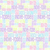 Personalised Name Fabric - Brights