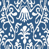 Gem Blue Ikat