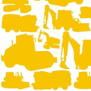 Boys toys yellow white