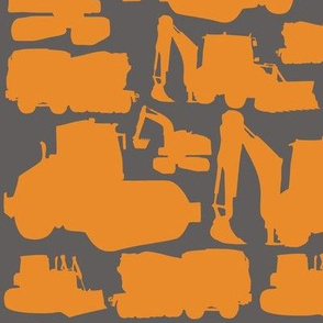 Boys toys orange grey