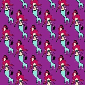 Mermaid with Ipod