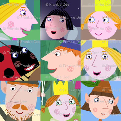 ben and holly fabric - frankieedee - Spoonflower