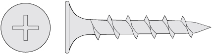 Coarse Thread Screw