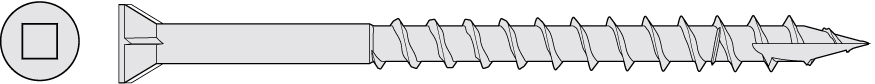 Headcote Razorback Trim Head Screw