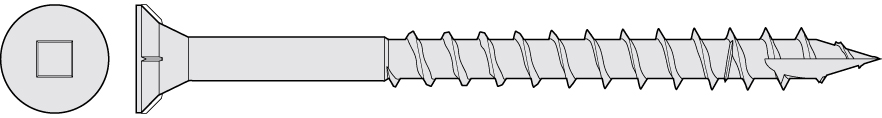 Deckfast Razorback Trim Head Screw