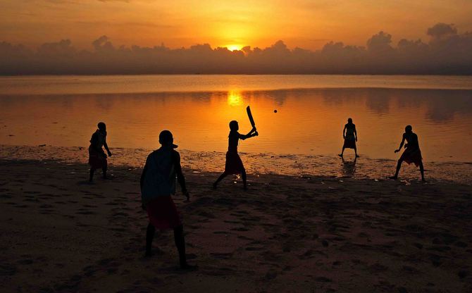 For the love of the game . . . Waking up early to train & to practice on the beach!!!