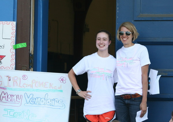 Scholarship recipient, Gianna Strand and Sage Girl ED, Emily Bent