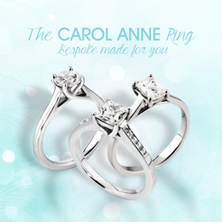 Carol Anne Designer Using our extensive knowledge and access to some of the finest materials and craftsmen in England, Carol Anne have brought to you a collection of beautiful rings to celebrate that special moment.