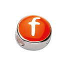 Alphabet Charm Bead F