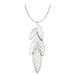 
Kit Heath Silver Large Applique Leaf Necklace