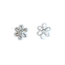 Marlene Hounam Silver Daisy Stud Earrings