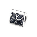 Black Triangular Flower