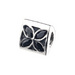 Black Triangular Flower