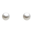 Sterling Silver Freshwater Pearl Stud Earrings