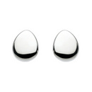 Kit Heath Silver Form Stud Earrings
