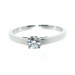 18ct White Gold 4 Claw 0.26ct Diamond Ring