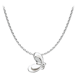 image of SALE! Kit Heath Sterling Silver Comma Necklace