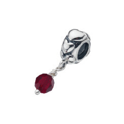 image of January Crystal Charm