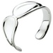 SALE! Kit Heath Silver Serif Cuff Bangle
