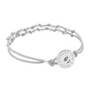 Knot Light Grey Bracelet