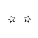 Sterling Silver Small Star Stud Earrings