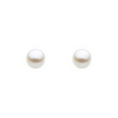 Sterling Silver Freshwater Mini Pearl Stud Earrings