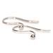 Earring Hooks, Silver