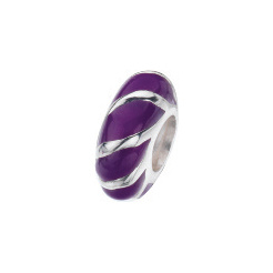 image of Purple Curved Stripes