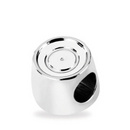 Sterling Silver Rolo Charm Bead