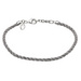 Beachcomber Smokey Grey Cord Bracelet