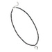 Silver Peacock Pearl Heart Necklace