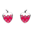 Scrumptious Strawberry Stud Earrings