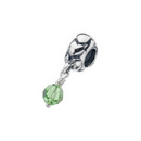 August Crystal Charm
