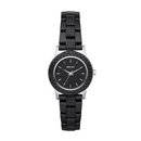 DKNY Black Resin Crystal Fashion Watch