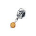 November Crystal Charm