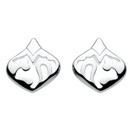 Kit Heath Silver Flora Stud Earrings