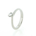 18ct White Gold 3 Claw 0.23ct Diamond Ring