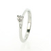 18ct White Gold 3 Claw 0.16ct Diamond Ring