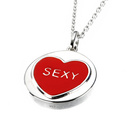 Red Love Heart 'Sexy' Necklace