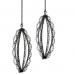 Teri Howes Oxidised Silver Embellish Pod Drops