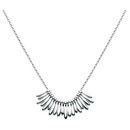 Kit Heath Silver Fringe Necklace